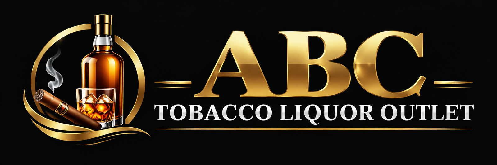 abc tobacco liquor outlet branding abc tobacco liquor outlet branding